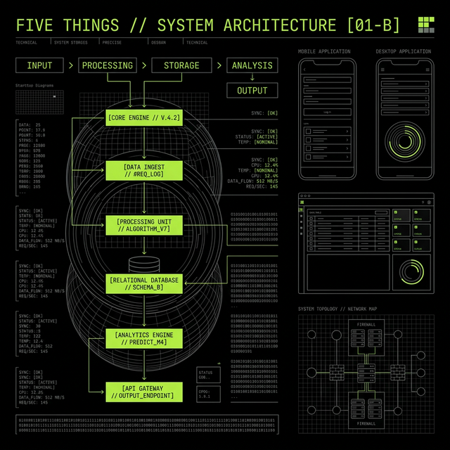 Five Things Architecture