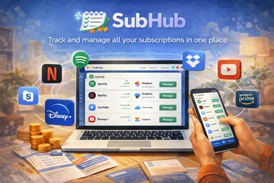 SubHub case study preview image