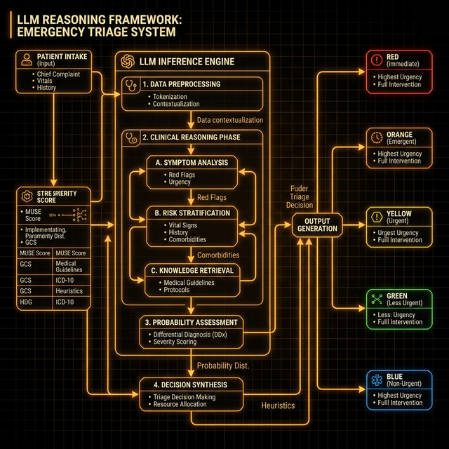 LLM Triage Reasoning Framework